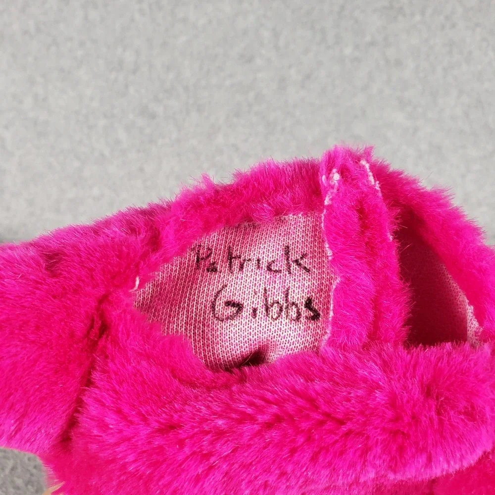 Vintage 1987 Hanna Barbera Dino Plush Toy Pink‎ The Flintstones 8